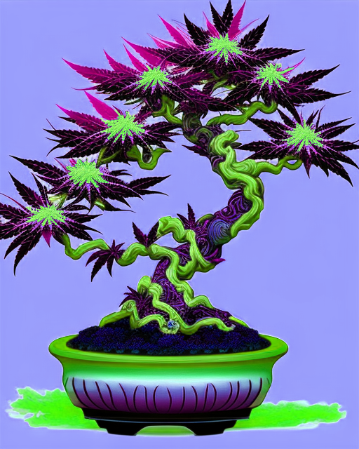 Acid Bonsai NFT on Algorand
